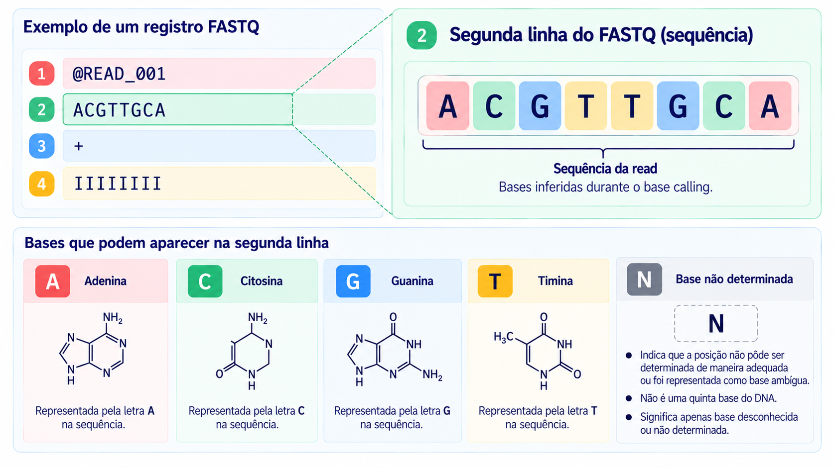 Segunda linha do FASTQ